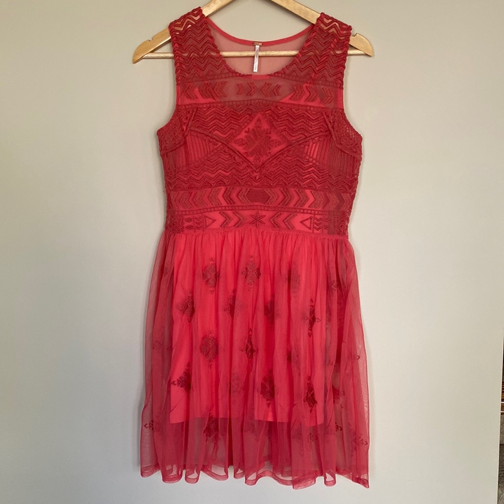 Free People Embroidered Dress